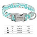 Personalized Adjustable Nylon Pet Collar with Engraved Name Buckle - Ideal for Small to Large Pets  ourlum.com 217H-3 S 