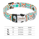 Personalized Adjustable Nylon Pet Collar with Engraved Name Buckle - Ideal for Small to Large Pets  ourlum.com 217-Orange S 