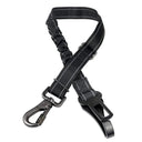 Adjustable 2-in-1 Pet Car Seat Belt with Elastic Buffer for Small and Large Dogs  ourlum.com black 54-90cm Width 2.5cm 