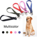 Adjustable Nylon Pet Car Safety Belt - Secure Travel Harness for Small to Medium Dogs  ourlum.com   