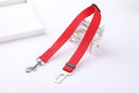 Adjustable Nylon Pet Car Safety Belt for Dogs and Cats - Travel Harness Leash Clip for Small to Medium Pets  ourlum.com Red  