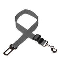 Adjustable Nylon Pet Car Safety Belt for Dogs and Cats - Travel Harness Leash Clip for Small to Medium Pets  ourlum.com Grey  