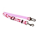 Puppy Car Safety Belt: Adjustable Nylon Pet Seatbelt for Dogs - Camouflage and Denim Designs  ourlum.com Pink Camouflage Adjustable 30-52cm United State