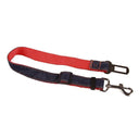 Puppy Car Safety Belt: Adjustable Nylon Pet Seatbelt for Dogs - Camouflage and Denim Designs  ourlum.com Red Denim Adjustable 30-52cm United State