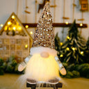 Whimsical 30cm LED Christmas Gnome Doll Elf for Festive Home Decor and Gifts  ourlum.com F 1pc  