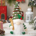 Whimsical 30cm LED Christmas Gnome Doll Elf for Festive Home Decor and Gifts  ourlum.com B3-Green 1pc  