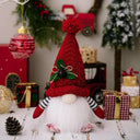 Whimsical 30cm LED Christmas Gnome Doll Elf for Festive Home Decor and Gifts  ourlum.com A4-Red 1pc  