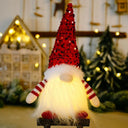 Whimsical 30cm LED Christmas Gnome Doll Elf for Festive Home Decor and Gifts  ourlum.com C 1pc  