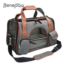 Pet Travel Bag: Secure Cozy Carrier for Stress-Free Trips & Comfort