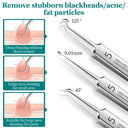 Professional Blackhead Removal Kit - Effective Acne Extractor Tool  ourlum.com   