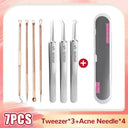 Professional Blackhead Removal Kit - Effective Acne Extractor Tool  ourlum.com 7PCS Gold Set  