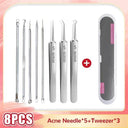 Professional Blackhead Removal Kit - Effective Acne Extractor Tool  ourlum.com 8PCS Set  