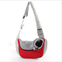 Breathable Pet Dog Sling: Stylish Lightweight Travel Bag