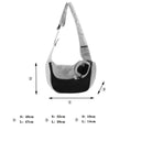 Breathable Pet Dog Sling: Stylish Lightweight Travel Bag