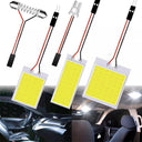 Car Interior LED Light Set - Bright White Dome Reading Trunk Lamps  ourlum.com   