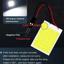 Car Interior LED Light Set - Bright White Dome Reading Trunk Lamps  ourlum.com   