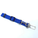 Pet Car Safety Harness with Adjustable Seat Belt for Small to Medium Pets  ourlum.com Blue United State 