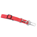 Pet Car Safety Harness with Adjustable Seat Belt for Small to Medium Pets  ourlum.com Red United State 