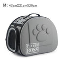 Portable Cat and Dog Travel Bag Stylish Cat Print Carrier