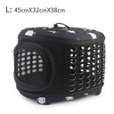 Portable Cat and Dog Travel Bag Stylish Cat Print Carrier