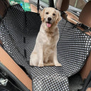 Pet Car Seat Protector with Safety Belt - Waterproof Dog Hammock Cover  ourlum.com   