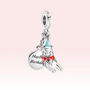 Adorable Dog & Elephant Pandora Bracelet Charms Collection Set