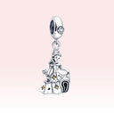 Adorable Dog & Elephant Pandora Bracelet Charms Collection Set