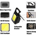 Versatile COB Lantern Flashlight with Bottle Opener and Hook  ourlum.com   