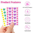 Colorful Starlight Hydrocolloid Pimple Patches - Cute Solution for Acne and Blemishes  ourlum.com   