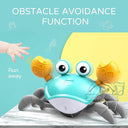 Interactive LED Musical Crawling Crab Toy for Kids - Obstacle Avoidance Toddler Toy  ourlum.com   