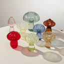 Mushroom Glass Vase - Creative Home Decor Piece for Plant Lovers  ourlum.com   