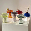 Mushroom Glass Vase - Creative Home Decor Piece for Plant Lovers  ourlum.com   