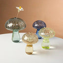 Mushroom Glass Vase - Creative Home Decor Piece for Plant Lovers  ourlum.com   