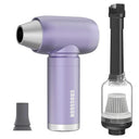 Portable Turbo Air Blower: Lightweight Electric Dust Cleaner & Fan  ourlum.com Purple Type-C Charge 