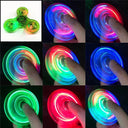 Luminous LED Fidget Spinner with Glow-in-the-Dark Kinetic Gyroscope  ourlum.com   