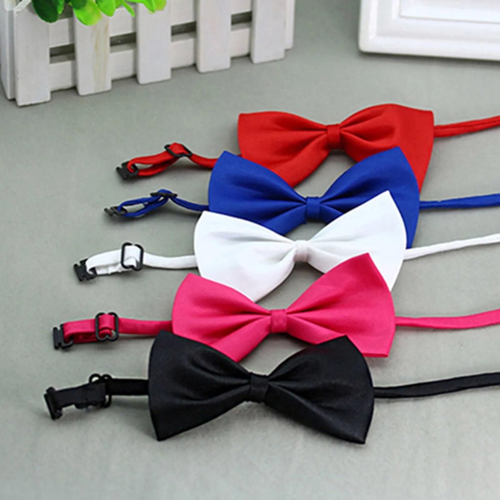 Dapper Adjustable Pet Bow Tie for Stylish Pets  ourlum.com   