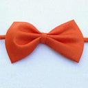 Dapper Adjustable Pet Bow Tie for Stylish Pets  ourlum.com Orange one size 