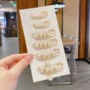 Waist-Slimming Metal Pin Fastener for Jeans - Easy Detach & Retractable Button  ourlum.com 10- 6PCS  