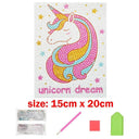 Enchanting Crystal Diamond Painting Kits for Kids - Deer, Unicorn, Owl Arts and Crafts  ourlum.com as the picture 6  