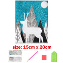 Enchanting Crystal Diamond Painting Kits for Kids - Deer, Unicorn, Owl Arts and Crafts  ourlum.com as the picture 7  