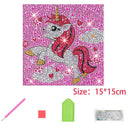 Enchanting Crystal Diamond Painting Kits for Kids - Deer, Unicorn, Owl Arts and Crafts  ourlum.com as the picture 10  