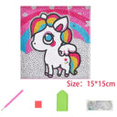 Enchanting Crystal Diamond Painting Kits for Kids - Deer, Unicorn, Owl Arts and Crafts  ourlum.com as the picture 11  