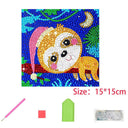 Enchanting Crystal Diamond Painting Kits for Kids - Deer, Unicorn, Owl Arts and Crafts  ourlum.com as the picture 15  