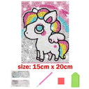 Enchanting Crystal Diamond Painting Kits for Kids - Deer, Unicorn, Owl Arts and Crafts  ourlum.com as the picture 2  