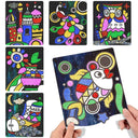 Magical DIY Cartoon Transfer Painting Kit for Creative Kids  ourlum.com   