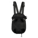 Pet Adventure Backpack for Small Dogs - Comfortable Front Carrier Bag  ourlum.com Black S(For 1-2.5kg) 