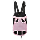 Pet Adventure Backpack for Small Dogs - Comfortable Front Carrier Bag  ourlum.com Pink S(For 1-2.5kg) 