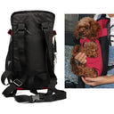 Pet Adventure Backpack for Small Dogs - Comfortable Front Carrier Bag  ourlum.com   