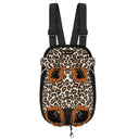 Pet Adventure Backpack for Small Dogs - Comfortable Front Carrier Bag  ourlum.com Leopard print S(For 1-2.5kg) 