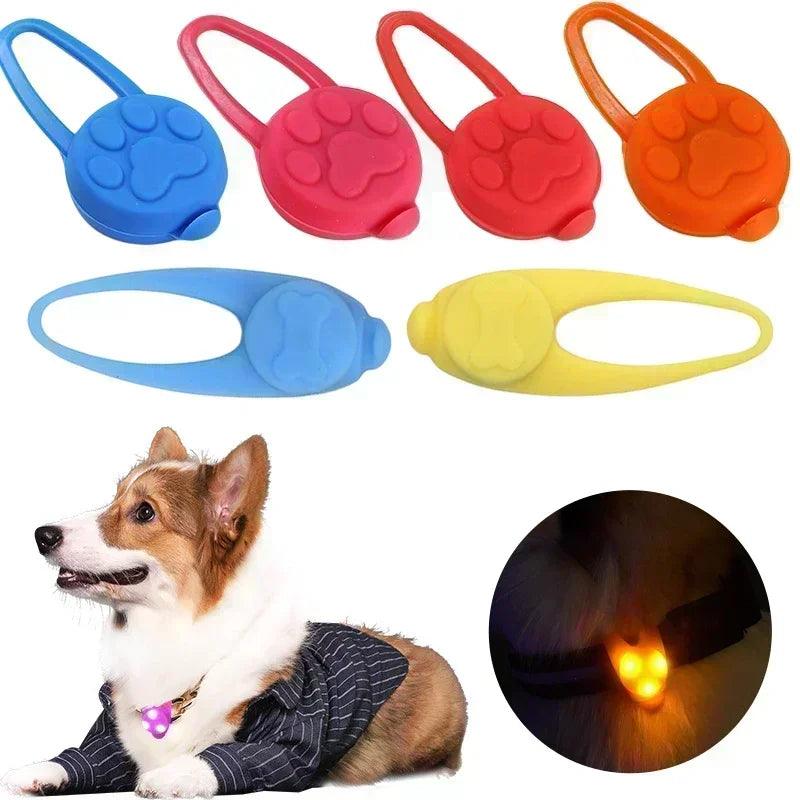 Glowing LED Pendant Collar for Pets - Nighttime Visibility and Fun  ourlum.com   